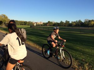 Young rider at Danehy