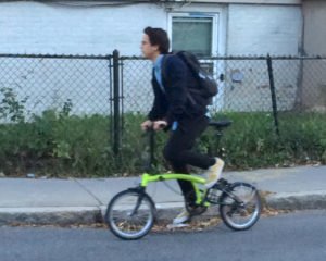 Commuter in North Cambridge